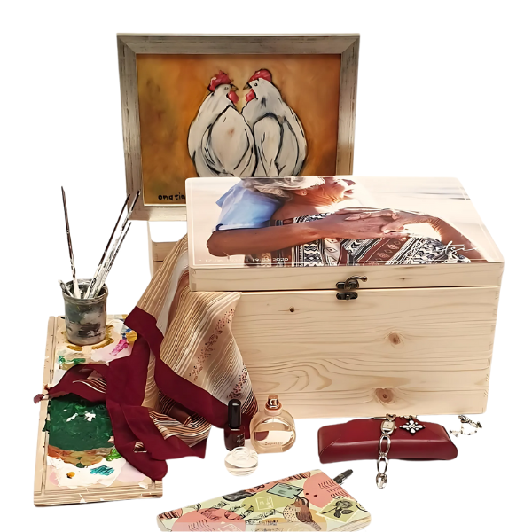 houten herinneringsproduct - memory box - herinneringsdoos - herinner-dingen-doos