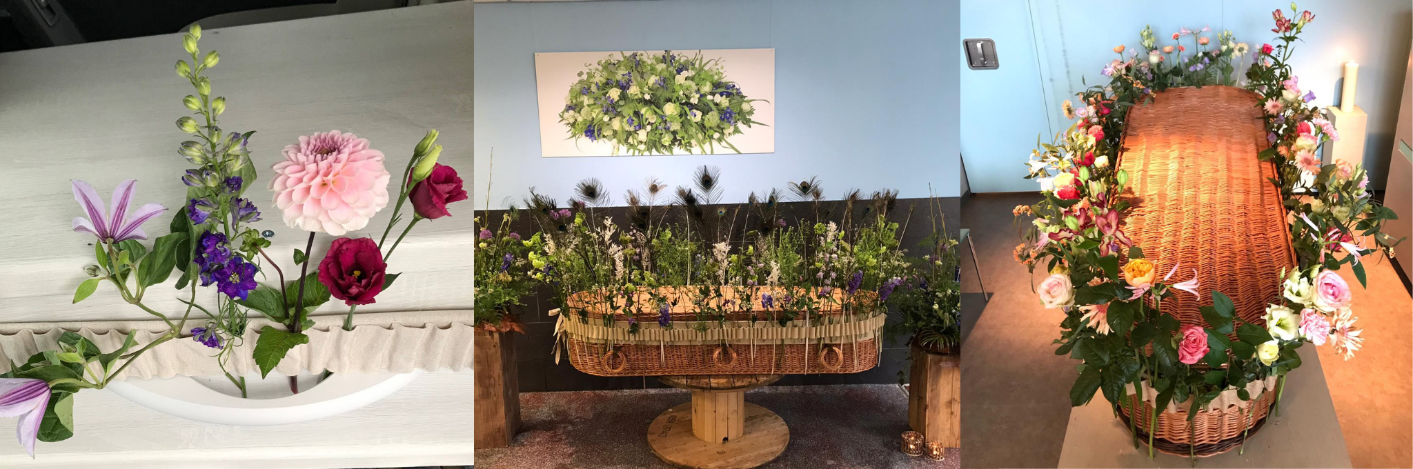 Duurzame bloemen voor de uitvaart- tips en mooie alternatieven - bloemenband - rememberme