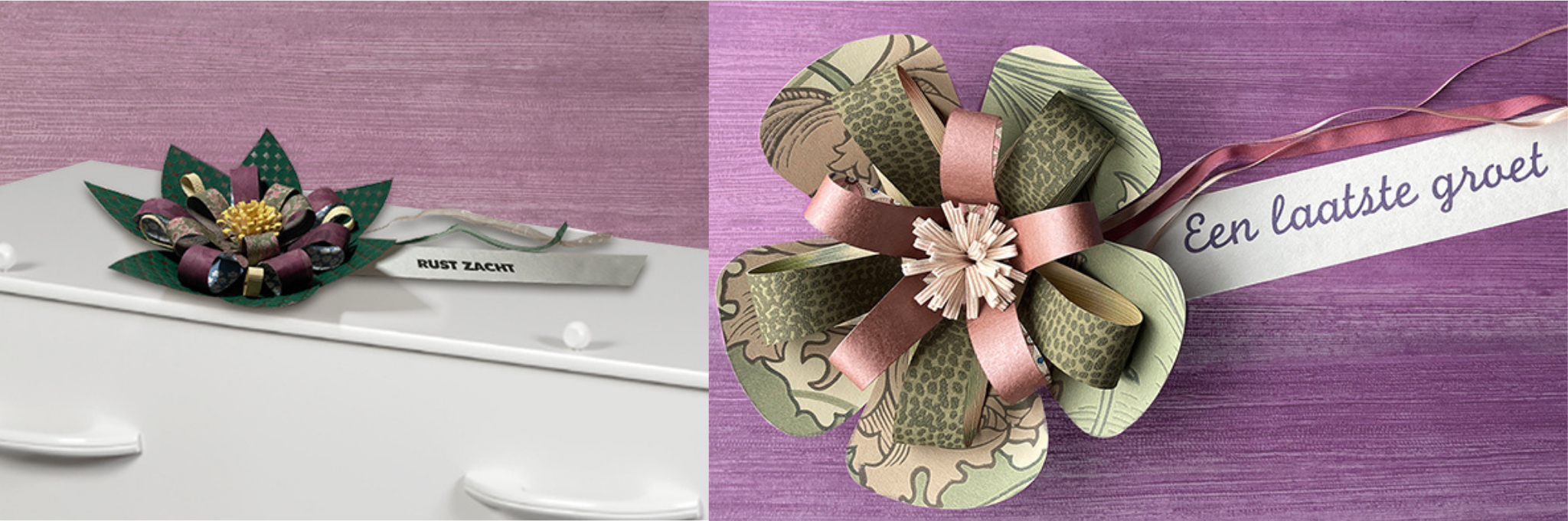 Duurzame bloemen voor de uitvaart- tips en mooie alternatieven - met papier - bloemen van papier - rememberme