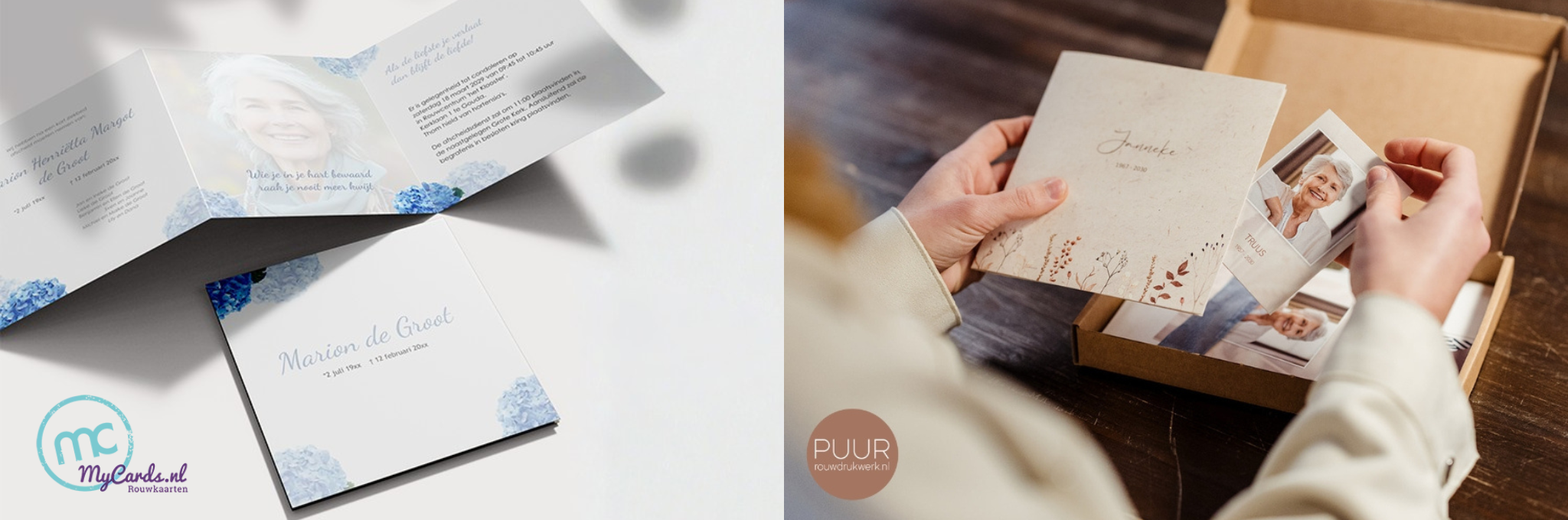 mycards rouwkaarten - puur rouwdrukwerk rouwkaarten - rememberme