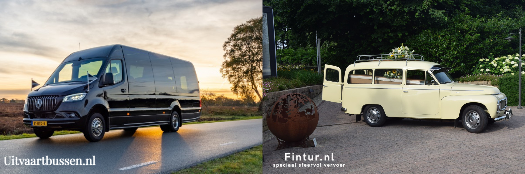 rouwvervoer - uitvaart vervoer - rouw vervoer - vervoer afscheid - fin tus - uitvaartbussen.nl - uitvaartbus