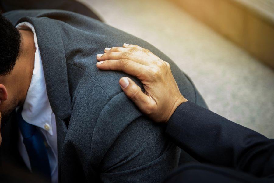 collega in rouw