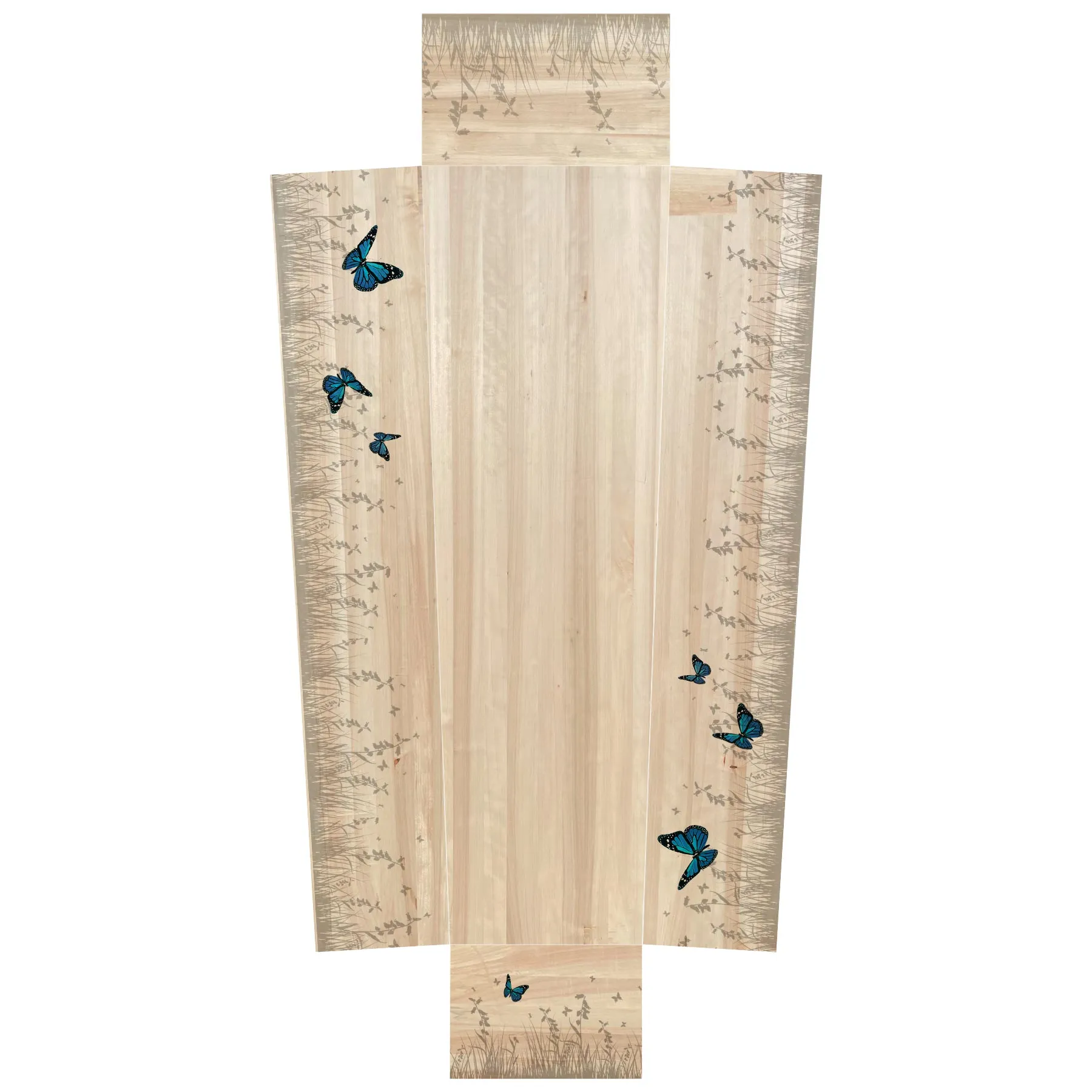 Beerenberg printkist - 'Gras en vlinders'