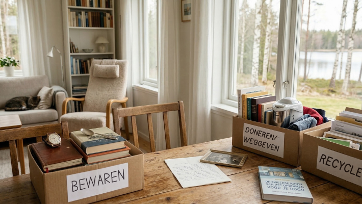 Döstädning: de Zweedse kunst van het opruimen