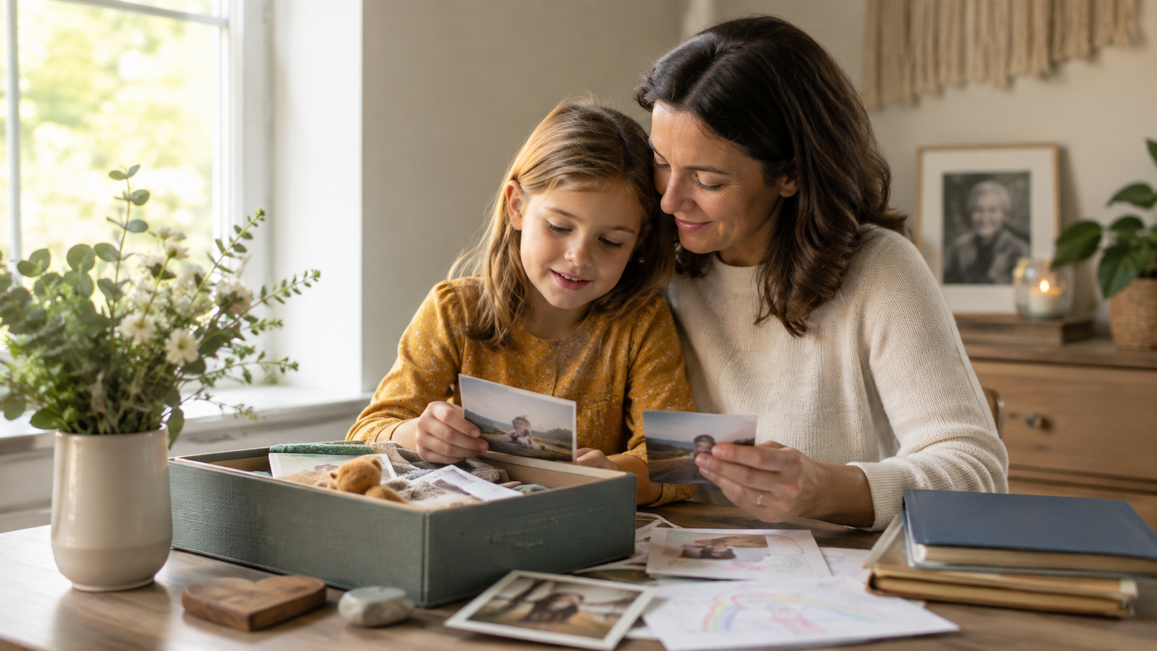 Overleden dierbare herdenken samen met kinderen- tips - rememberme